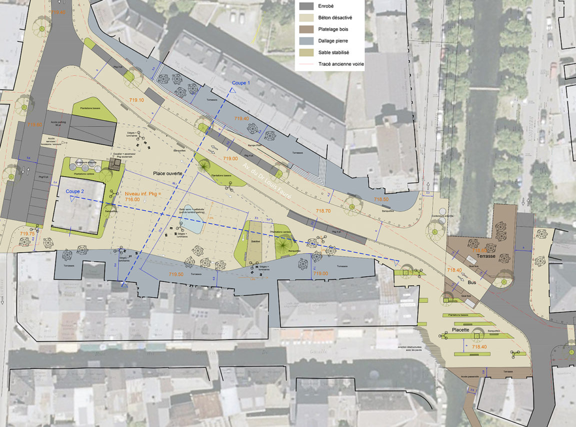 Assistance à maîtrise d’ouvrage pour la restructuration de la place du Cristal