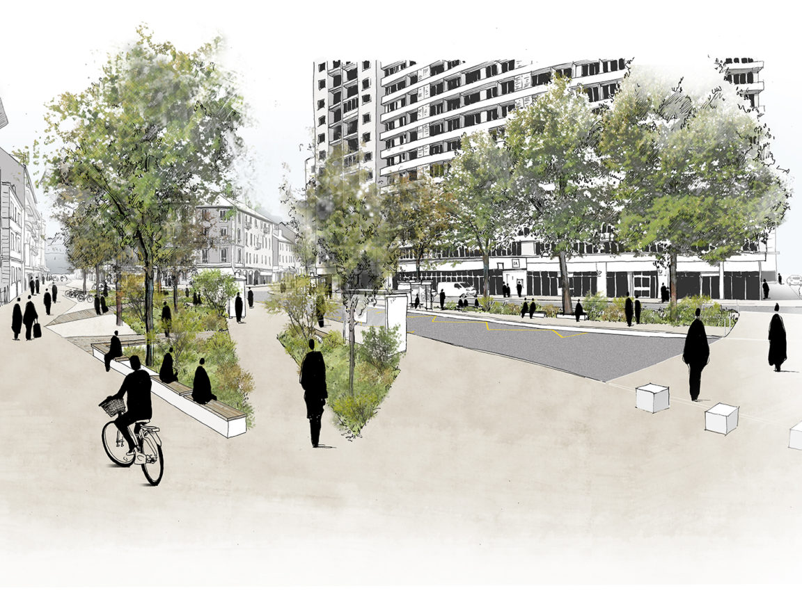 Faisabilité pour l’aménagement de la place de la gare à Chambéry