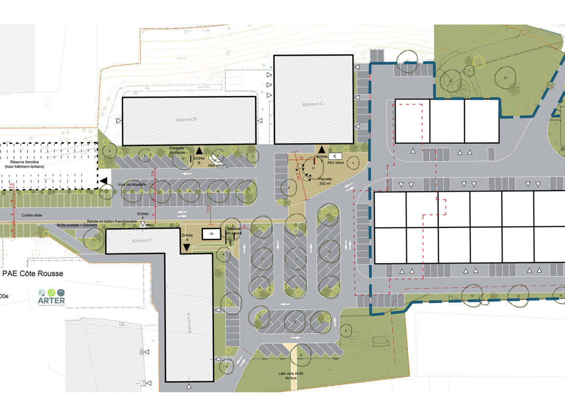 Requalification et développement du PAE Côte Rousse à Chambéry