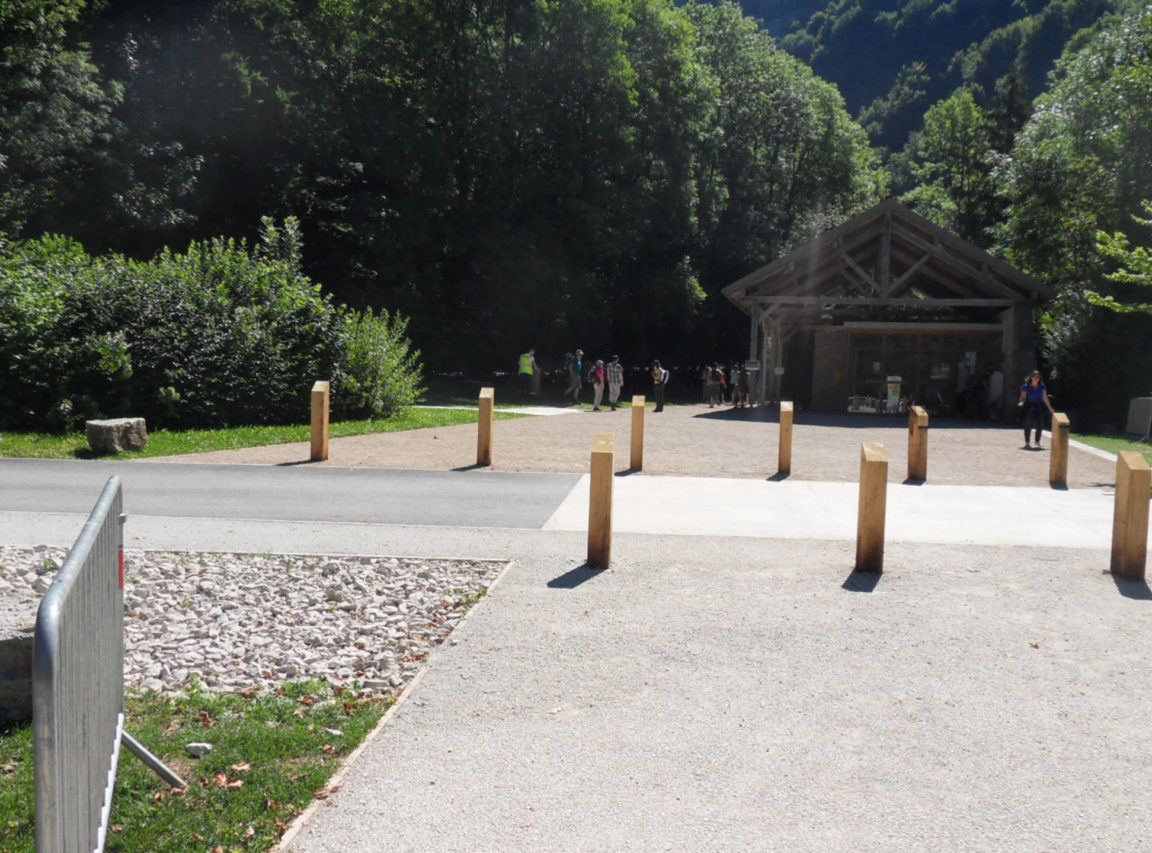 Maitrise d’œuvre pour les portes d’entrée des Cascades du Hérisson