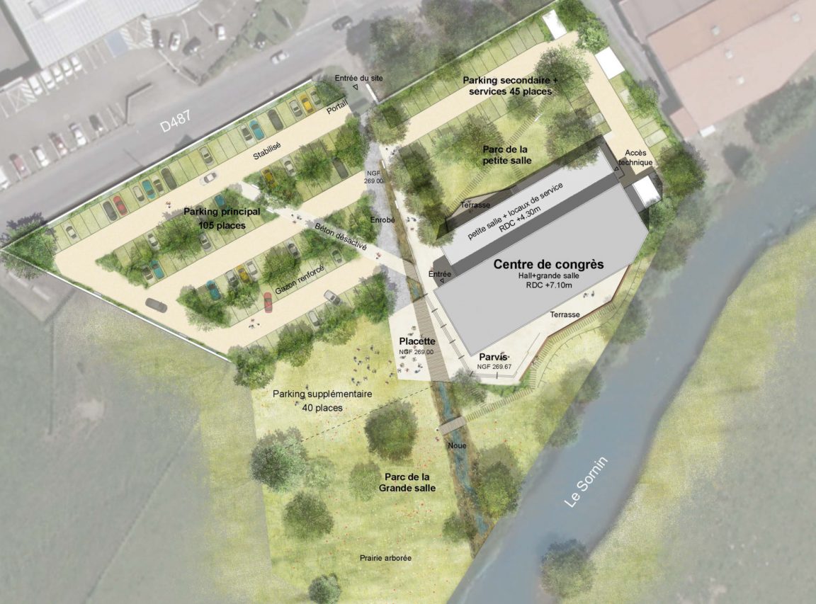 Maitrise d’œuvre pour la construction d’un espace Congrès