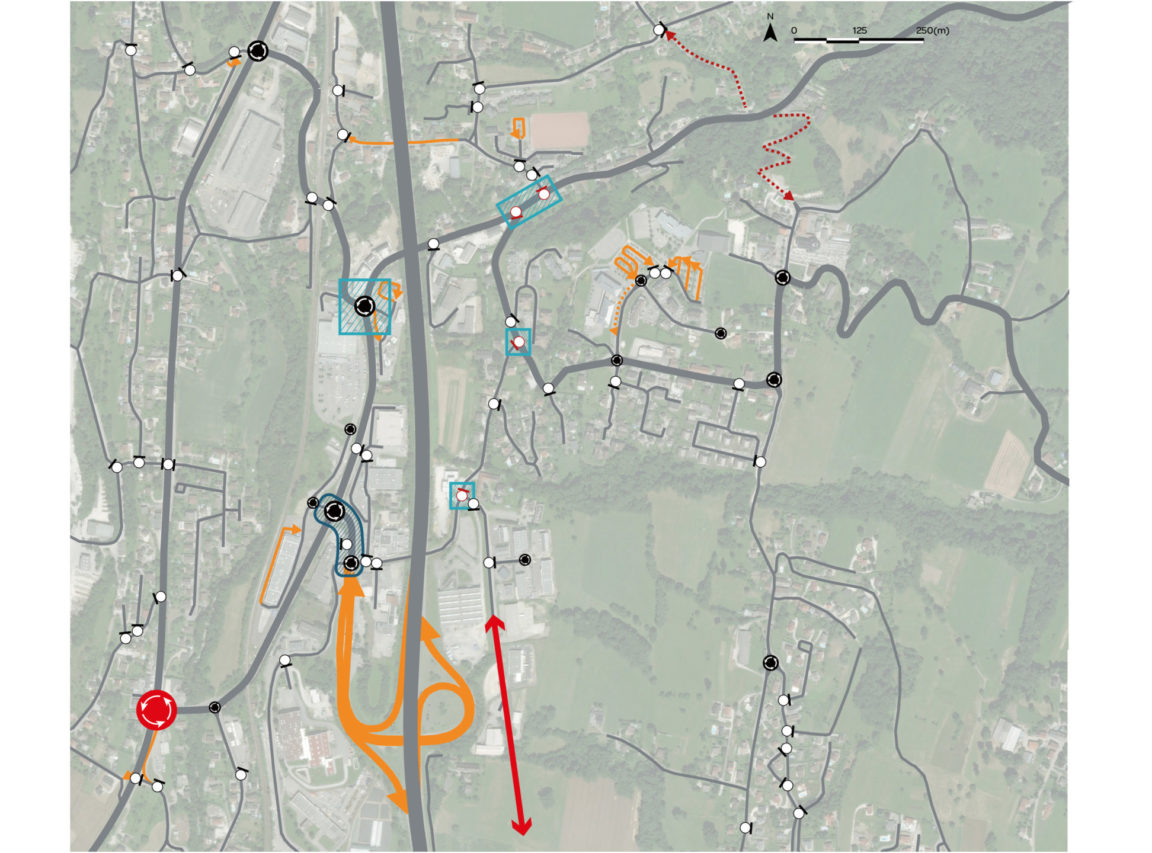 Étude de mobilités sur le centre-ville