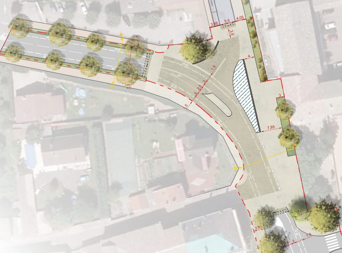 Plan de circulation et de stationnement du centre-ville
