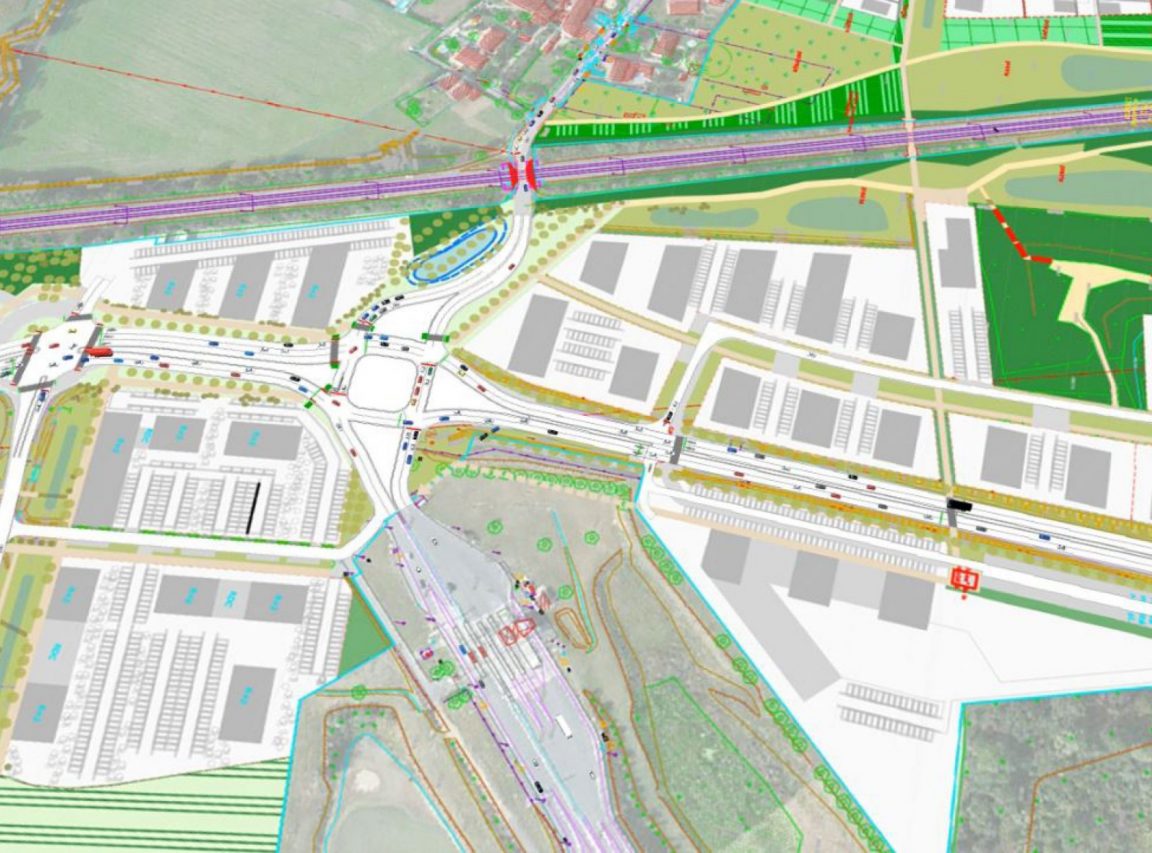 Etude mobilités pour la ZAC Ile Porte à Arnas