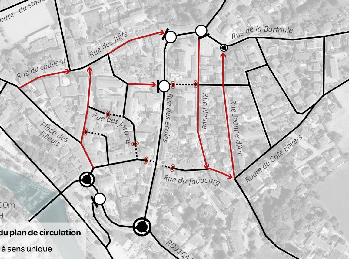Sécurisation des entrées de ville et du centre-bourg