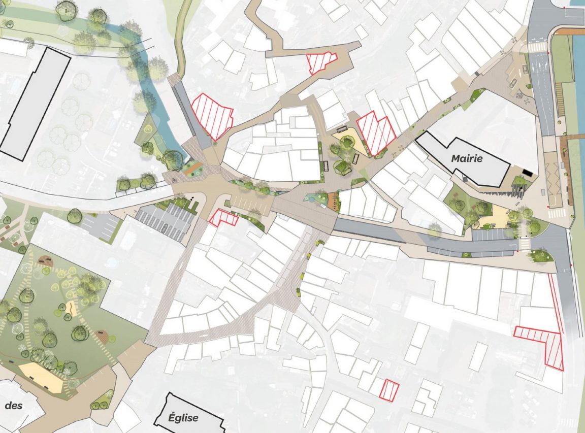 Plan guide d’aménagement pour le centre-bourg de Sain Bel