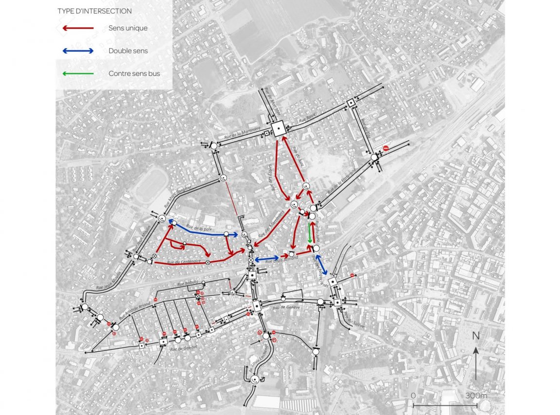 Etude de trafic dans le cadre du plan de déplacement de la commune d’Ambilly