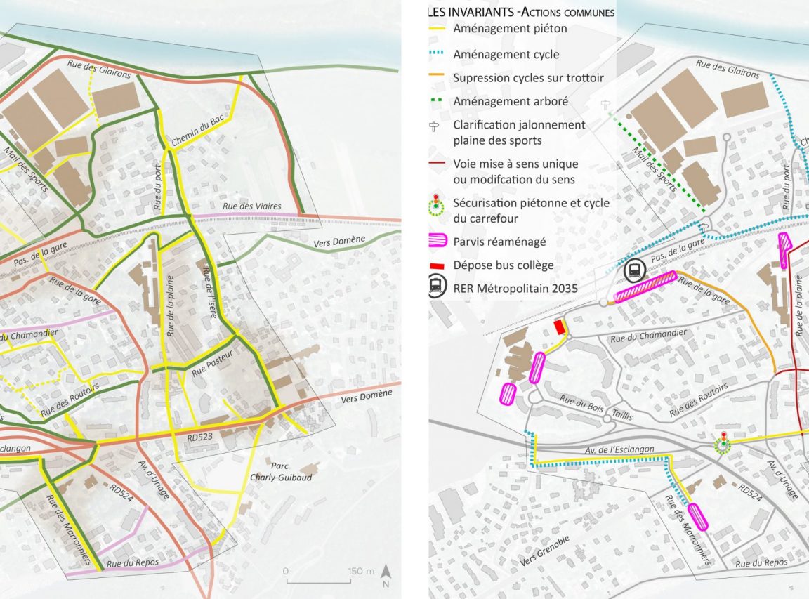 Étude de programmation des aménagements du centre Gières